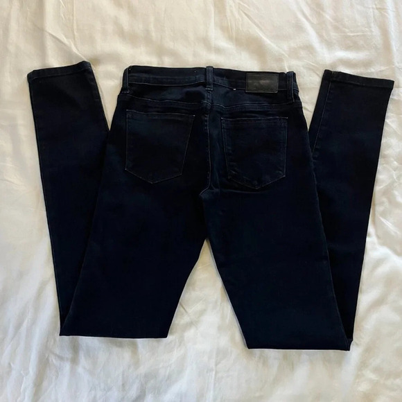 Henry & Belle | Dark Wash Super Skinny Mid Rise Denim Jeans | Size 26 - Picture 2 of 8